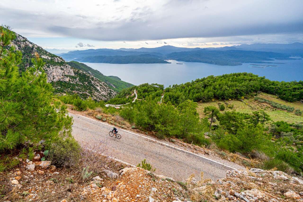 Muğla’da Kıran Mahallesi’nde Nefes Kesen Bisiklet Yarışı 5